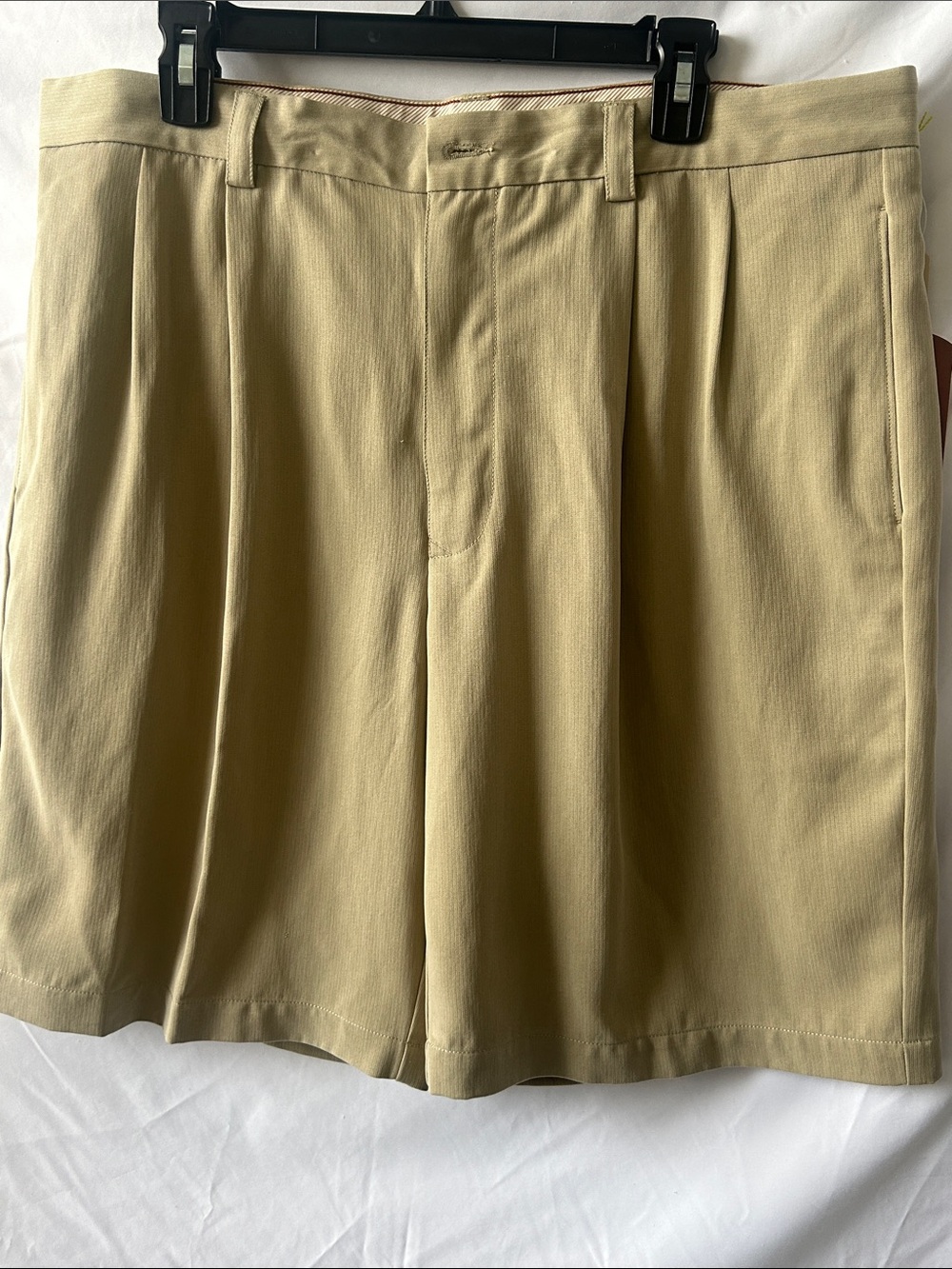 Tommy Bahama Men's Flat Front Shorts in Light Khaki